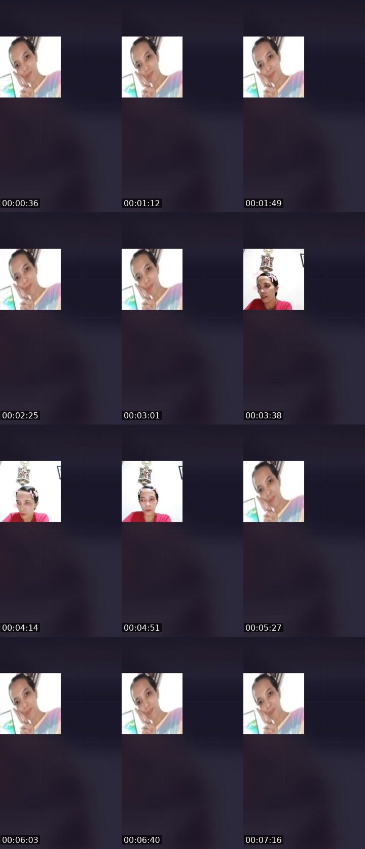 Contact-sheet preview of MESHERET🍓's Liveme recording
