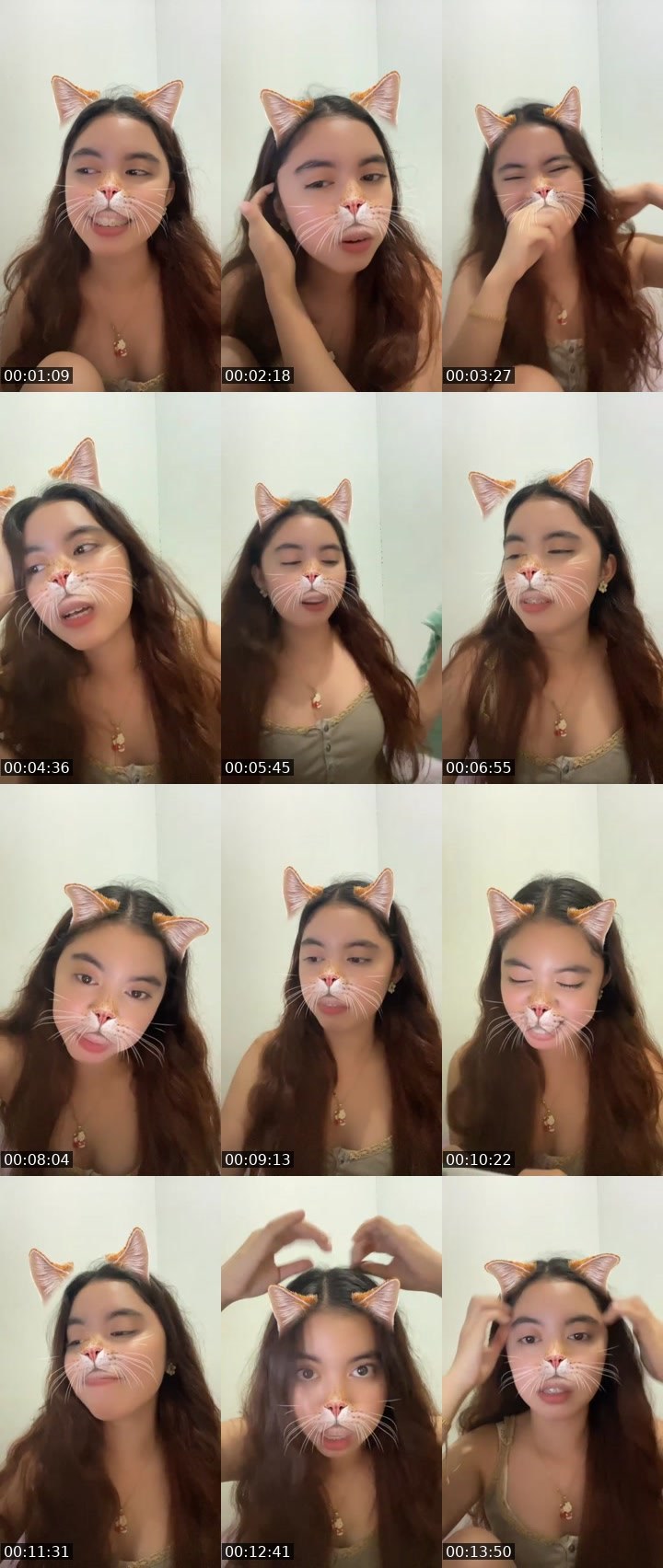 Contact-sheet preview of 👸eula🧚‍♀️'s Liveme recording