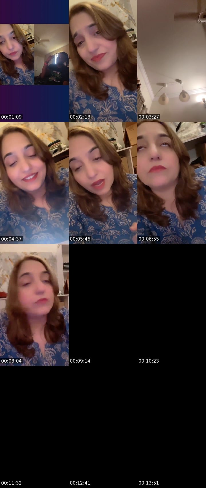 Contact-sheet preview of SONI❤️R🅰️JPOOT's Liveme recording