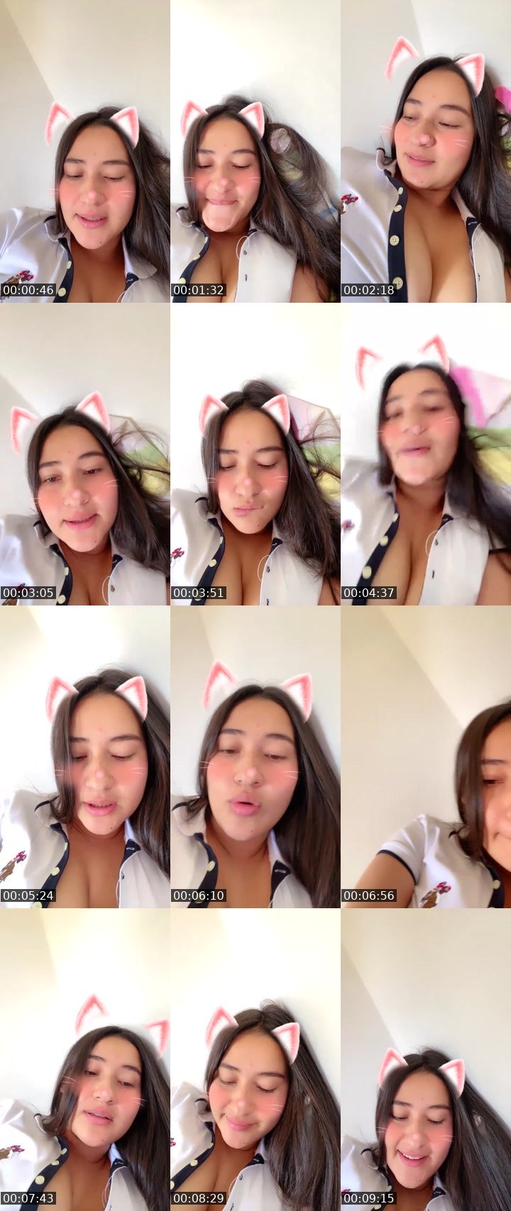 Contact-sheet preview of 50k🔥🙏🏽Cleopatra🪐's Liveme recording