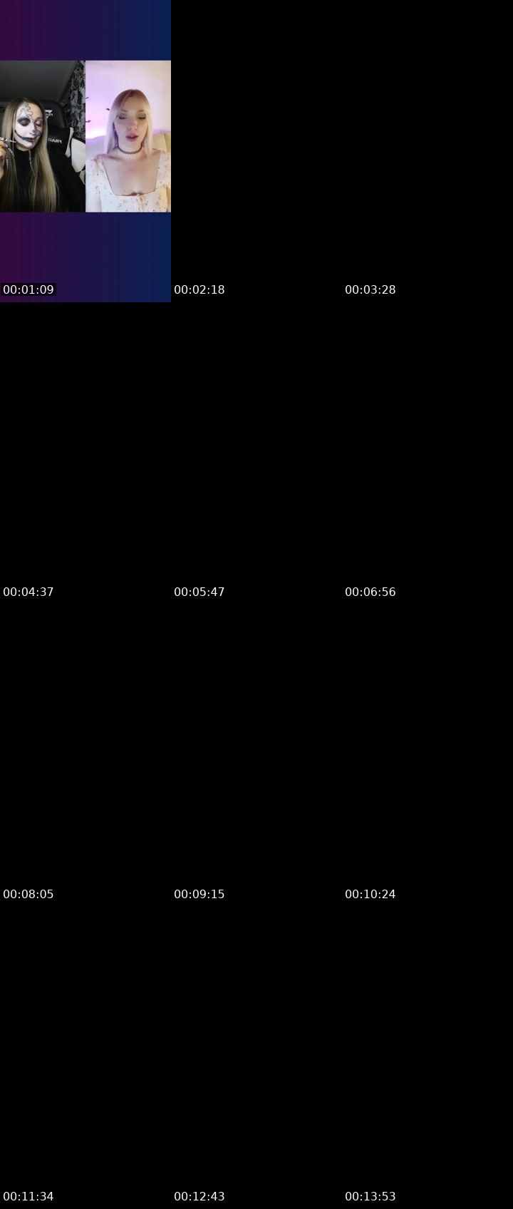 Contact-sheet preview of 🐺ŞKAŃÐI🐺's Liveme recording