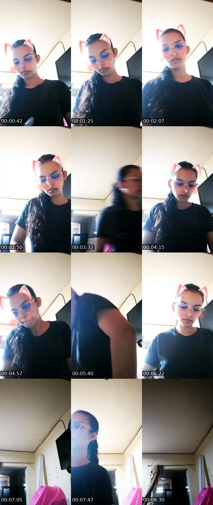 Contact-sheet preview of 🌈Neny❤'s Liveme recording