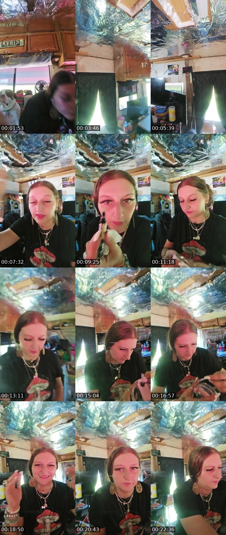 Contact-sheet preview of Marzz Barzz's Liveme recording