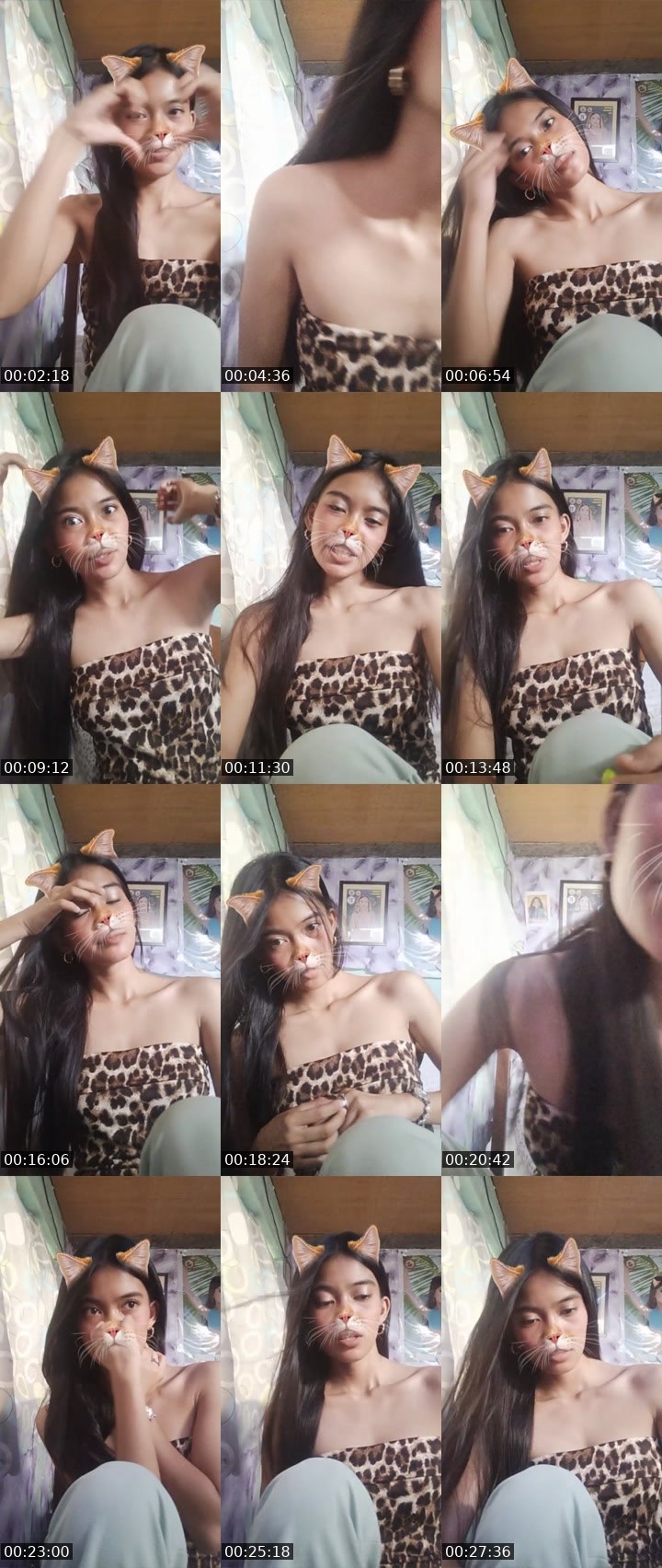 Contact-sheet preview of 🧿👸Kaee🌼's Liveme recording