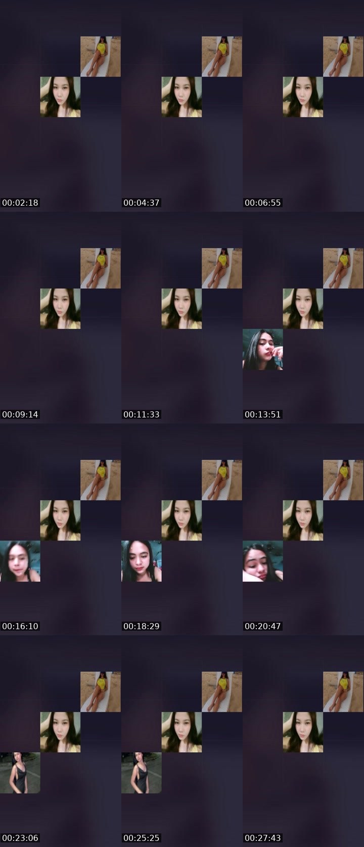 Contact-sheet preview of TA⃟🪽ashie's Liveme recording