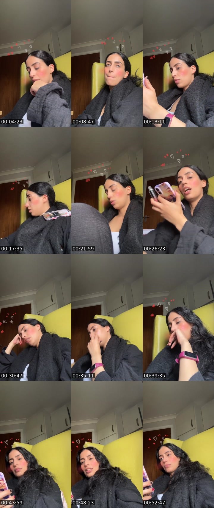 Contact-sheet preview of 𝐌𝐘𝐒𝐓𝐄𝐑𝐘 🐝's Liveme recording
