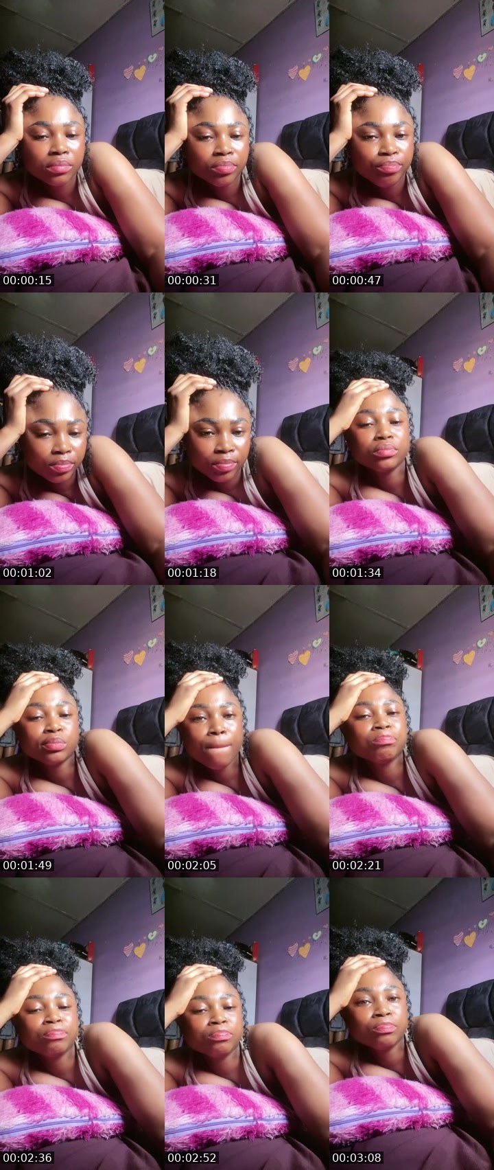 Contact-sheet preview of Sugar🐱🐧💖's Liveme recording