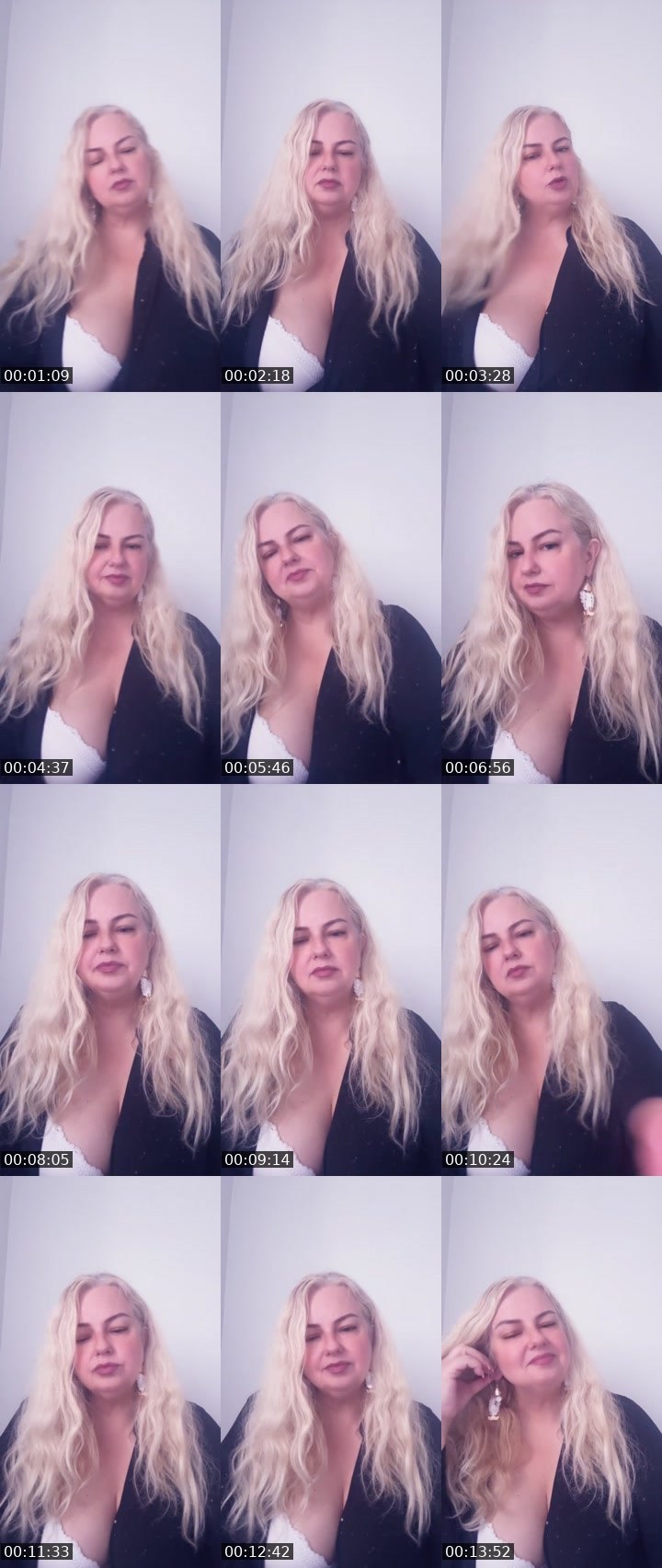 Contact-sheet preview of Lory Velvet🌹💋's Liveme recording