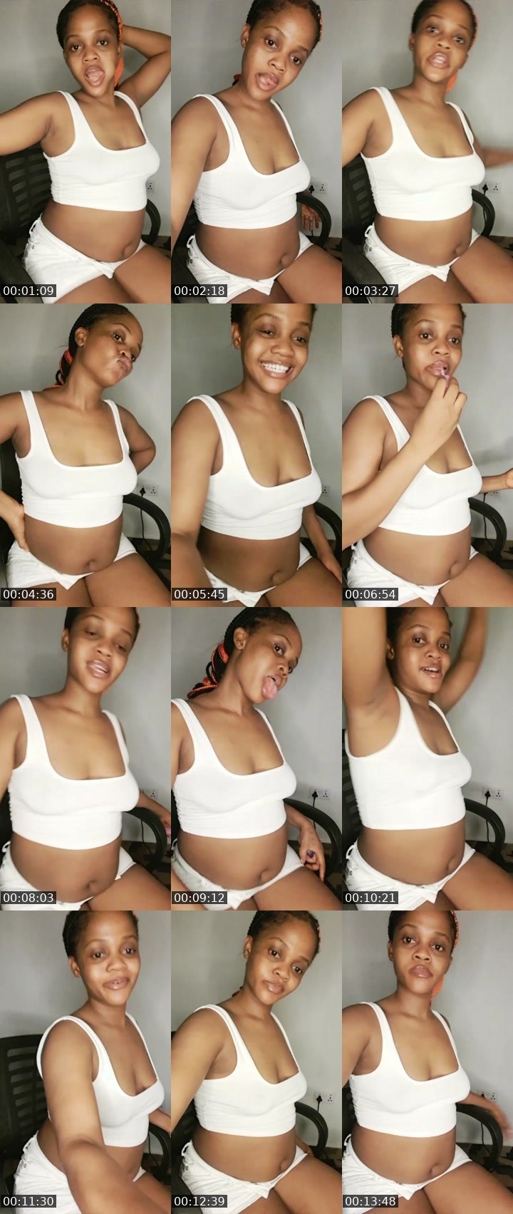 Contact-sheet preview of dreamyfawn👄's Liveme recording