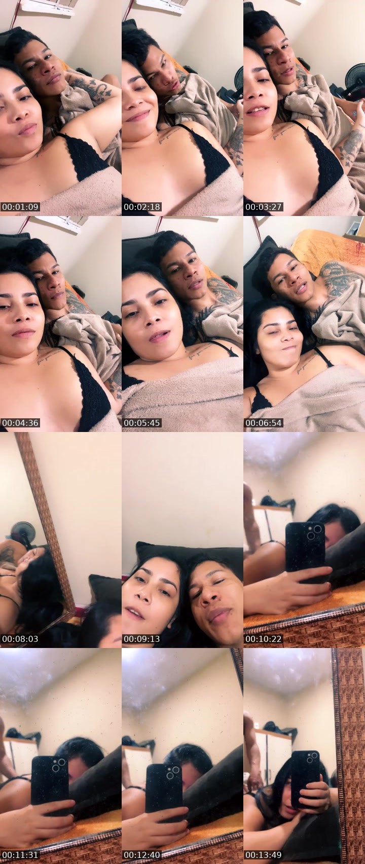 Contact-sheet preview of BRUNINHA😈👅💋💎🎁's Liveme recording