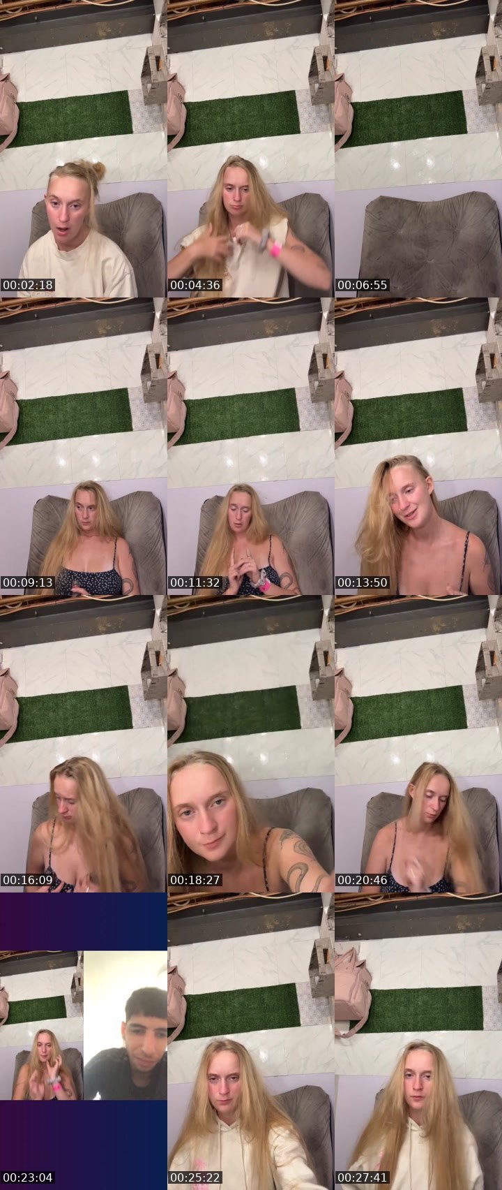 Contact-sheet preview of Gold-397207881's Liveme recording