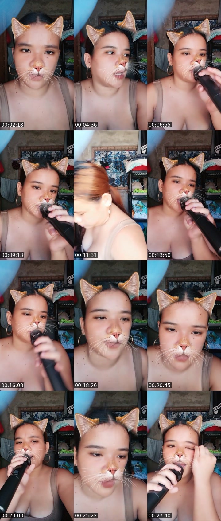 Contact-sheet preview of 👸xybia🧙‍NP's Liveme recording