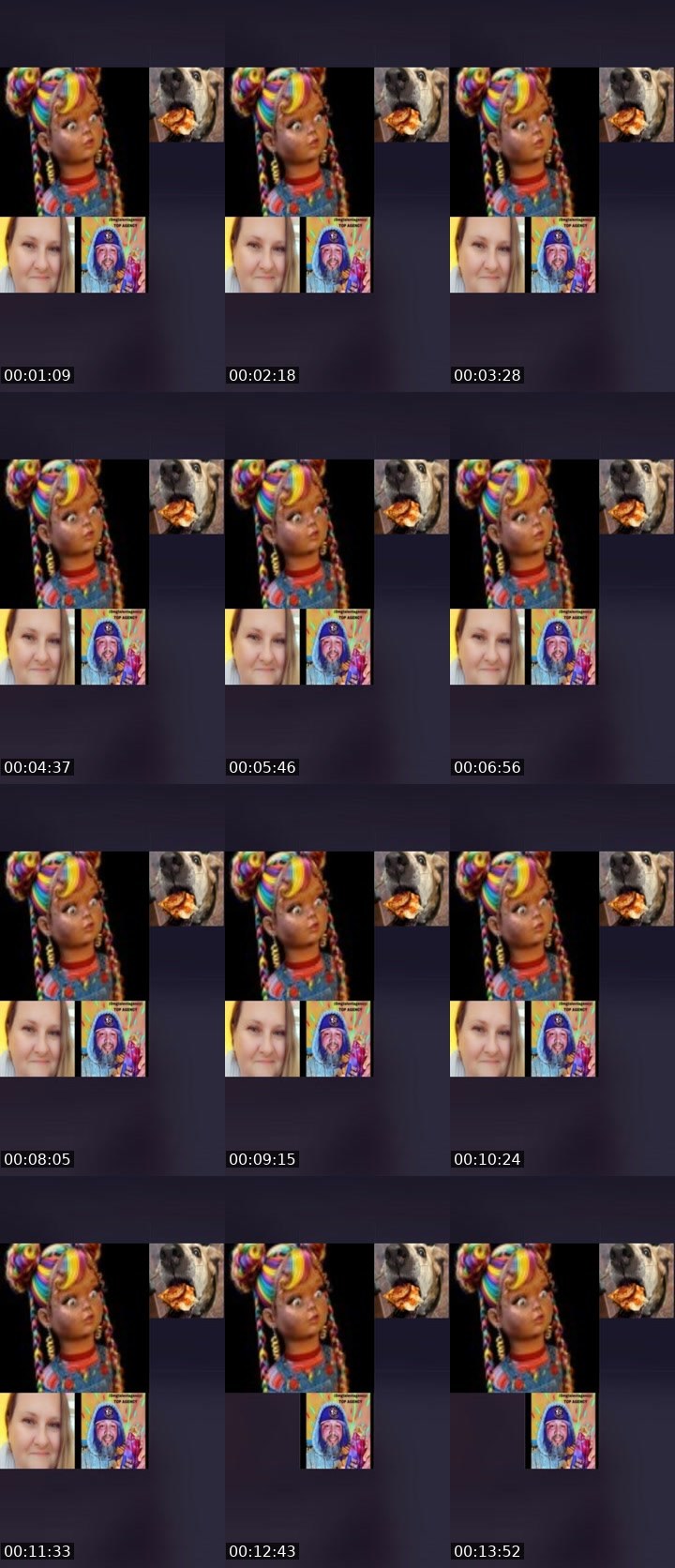 Contact-sheet preview of LIVEME🍑MØMMA💤's Liveme recording