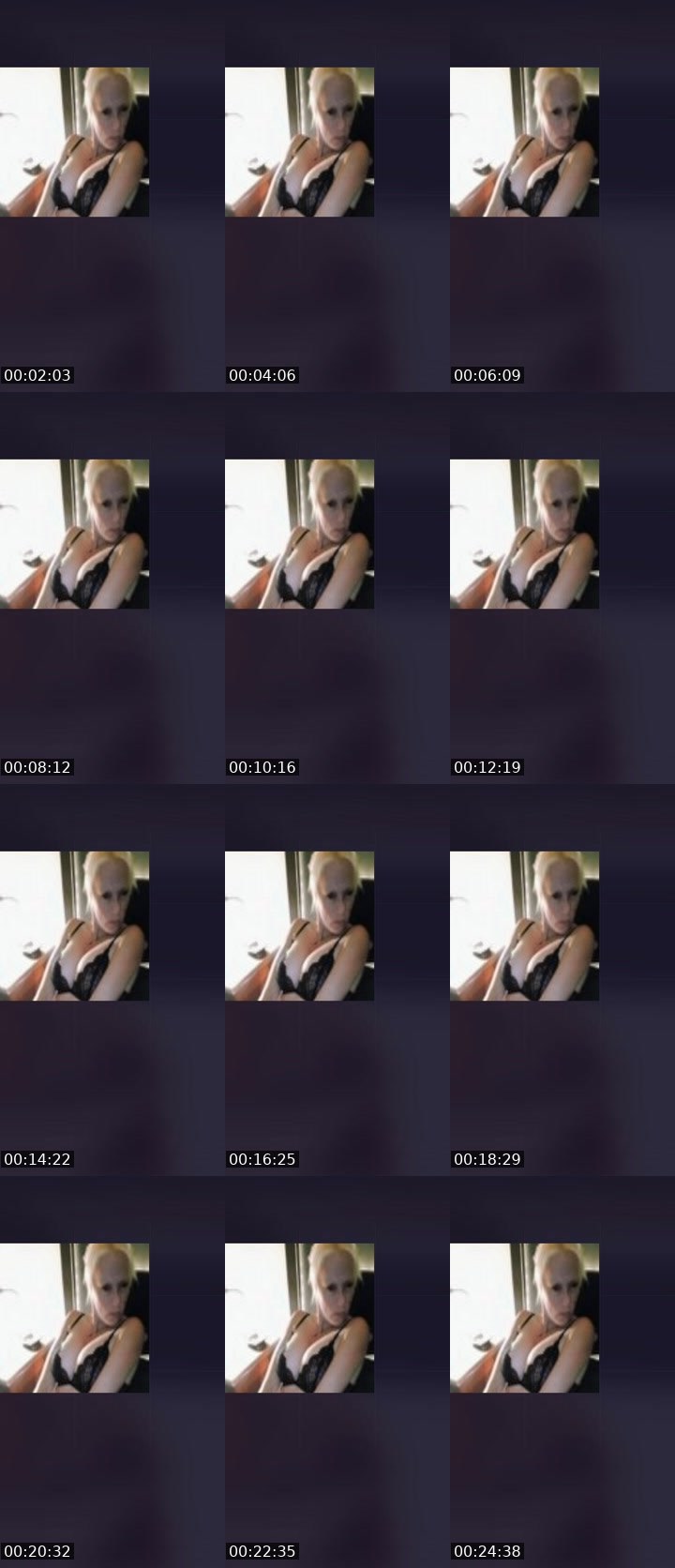 Contact-sheet preview of hottie 🔥💯's Liveme recording