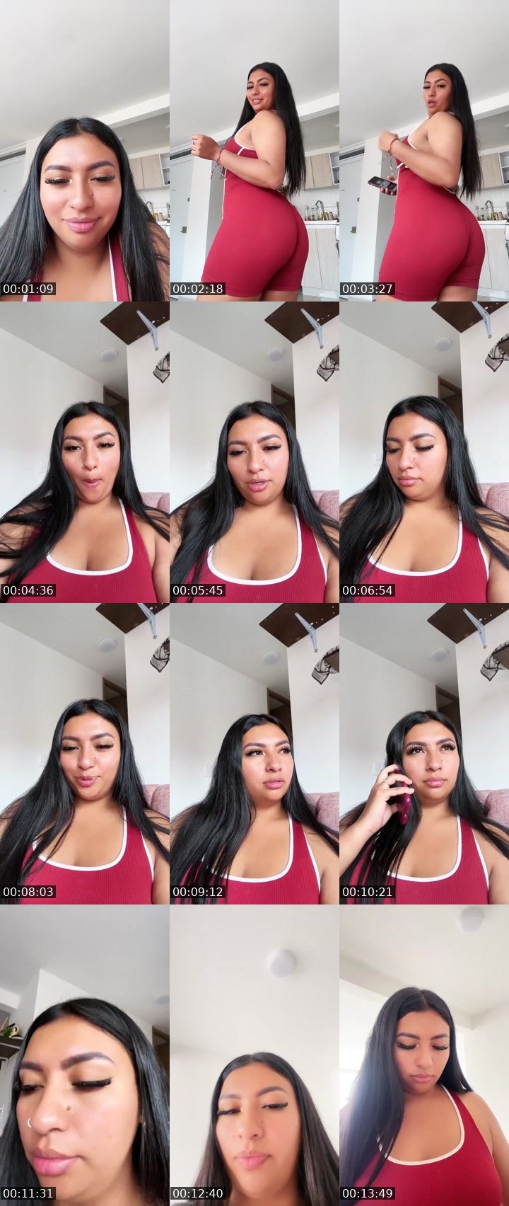 Contact-sheet preview of 🌐Chel_💟's Liveme recording