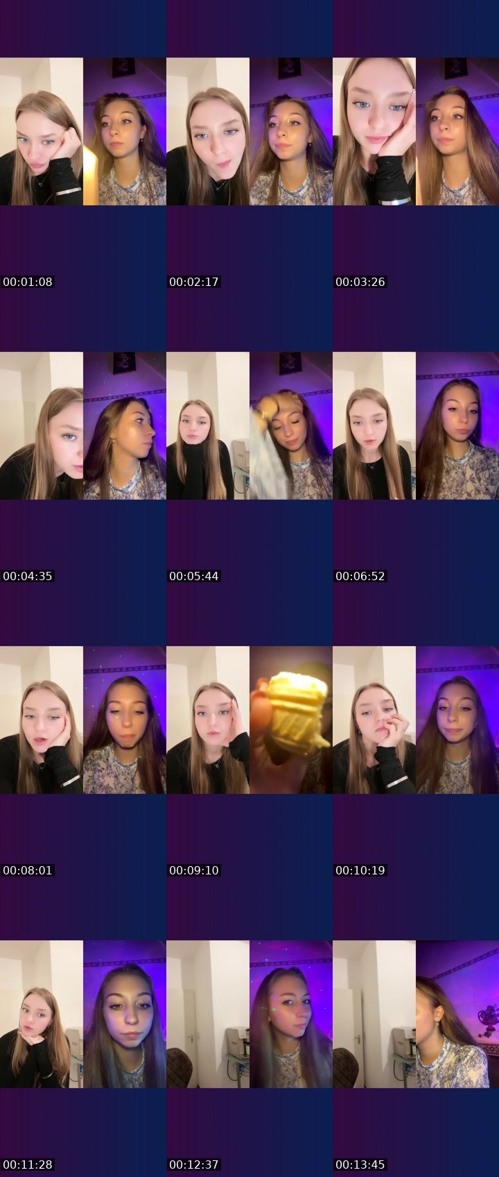 Contact-sheet preview of Shakira🥰🇺🇦's Liveme recording