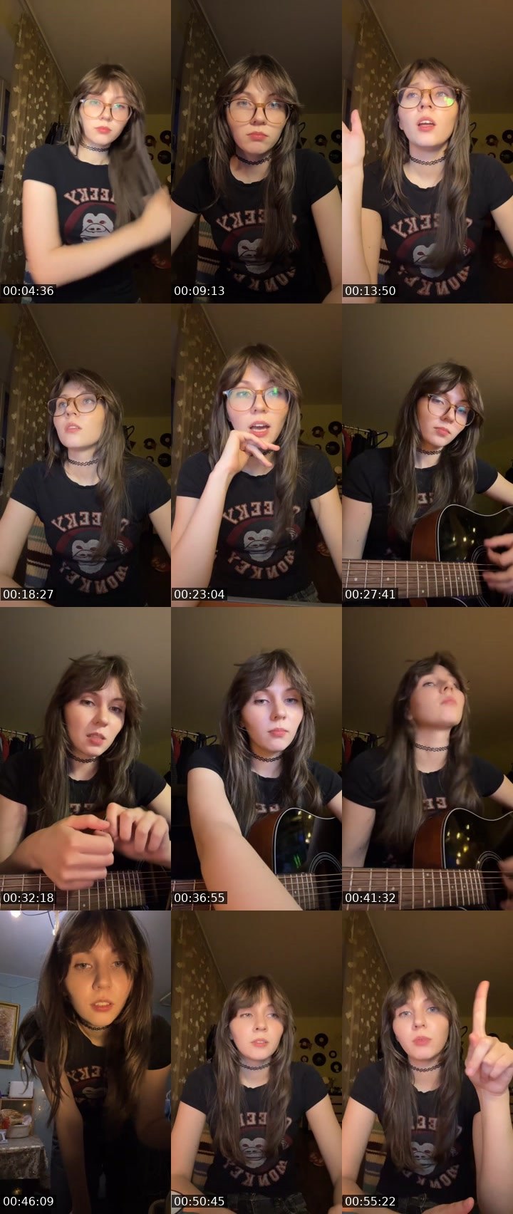 Contact-sheet preview of 👑daria!🦷's Liveme recording
