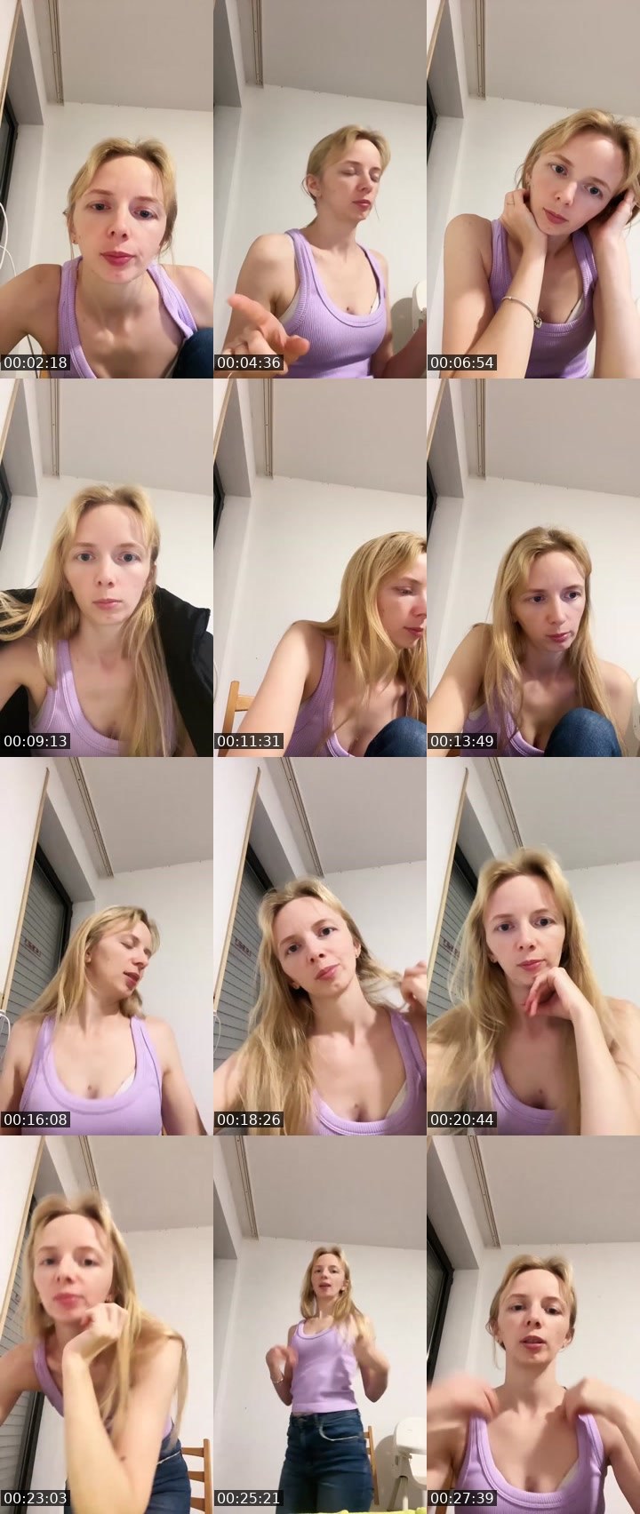 Contact-sheet preview of Alinkalove's Liveme recording
