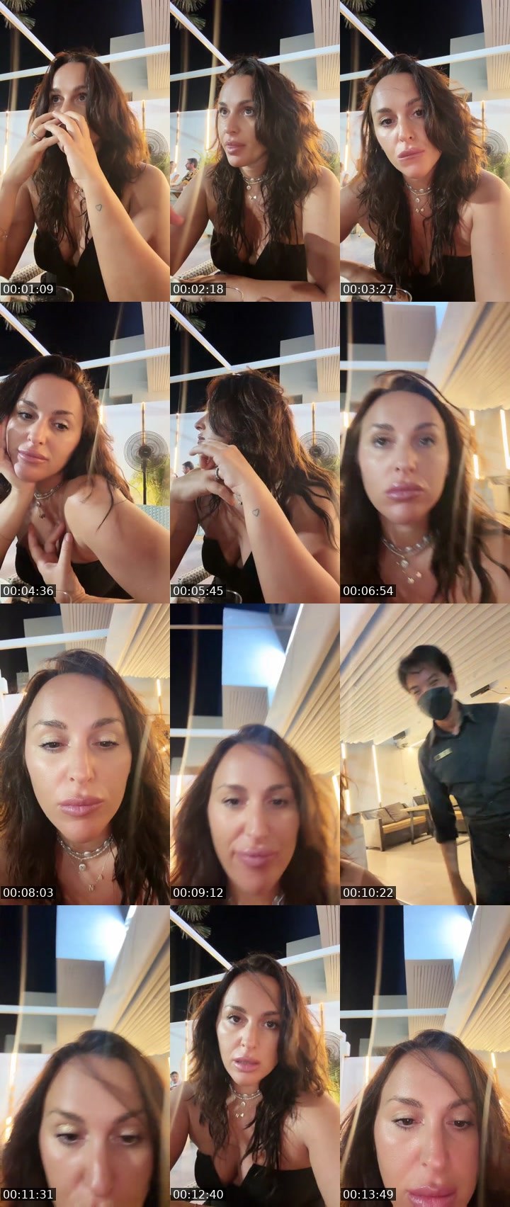 Contact-sheet preview of Miss Nino's Liveme recording