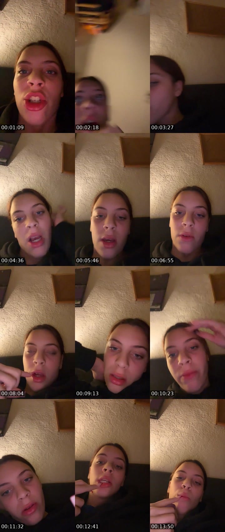 Contact-sheet preview of Tilia's Liveme recording