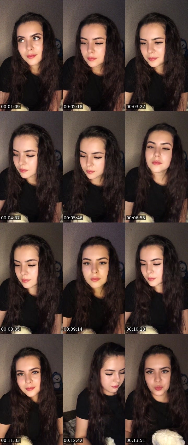 Contact-sheet preview of Mileni❤️'s Liveme recording