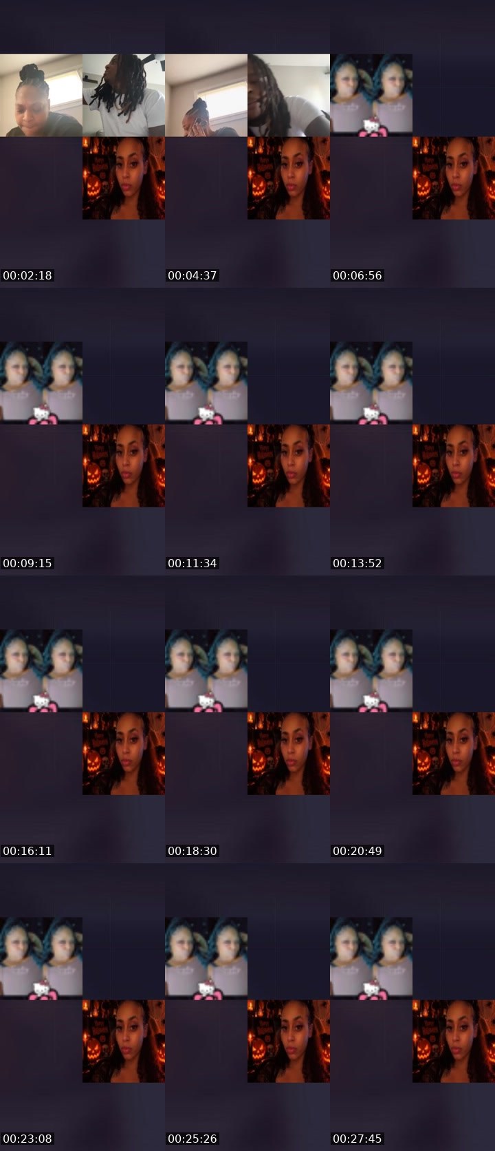Contact-sheet preview of EatEMup🏳️‍🌈Skits's Liveme recording