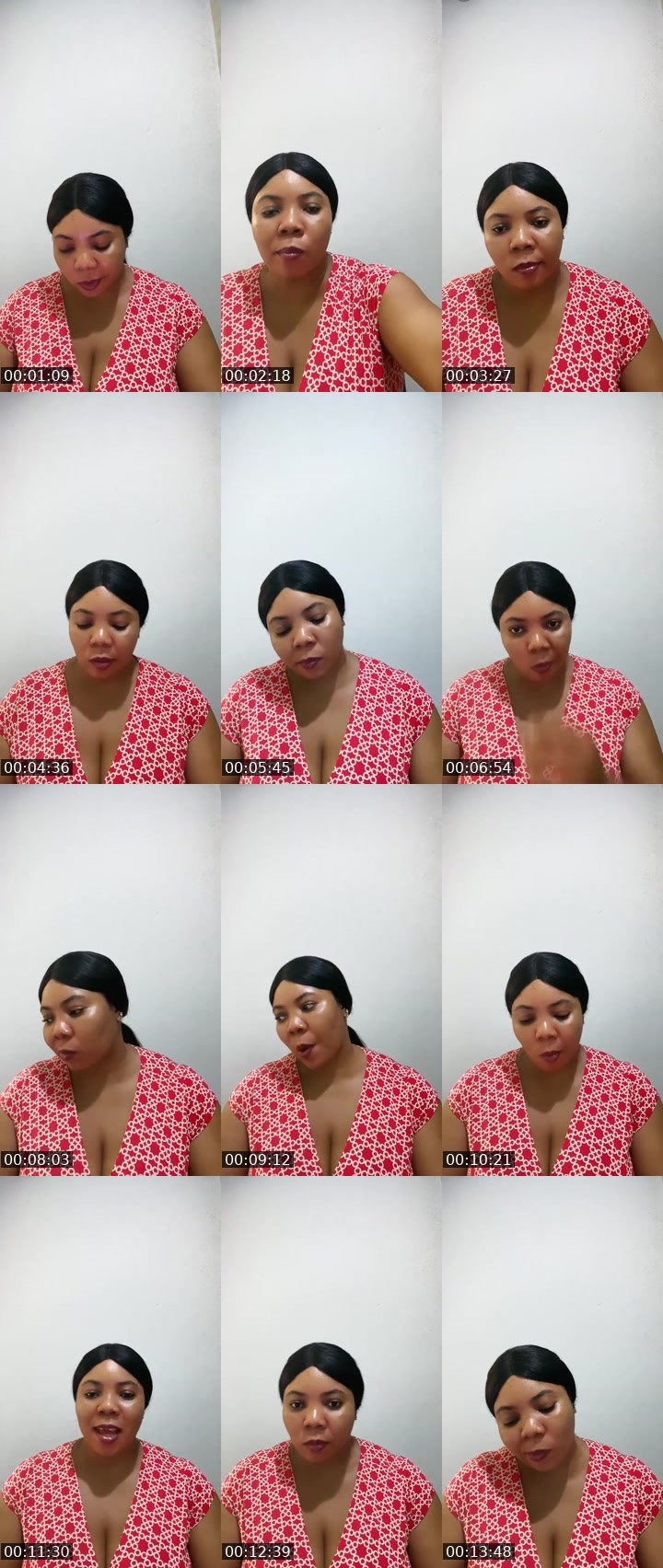 Contact-sheet preview of 🍭AmyLilly 🇹🇹✊🏾🥛's Liveme recording