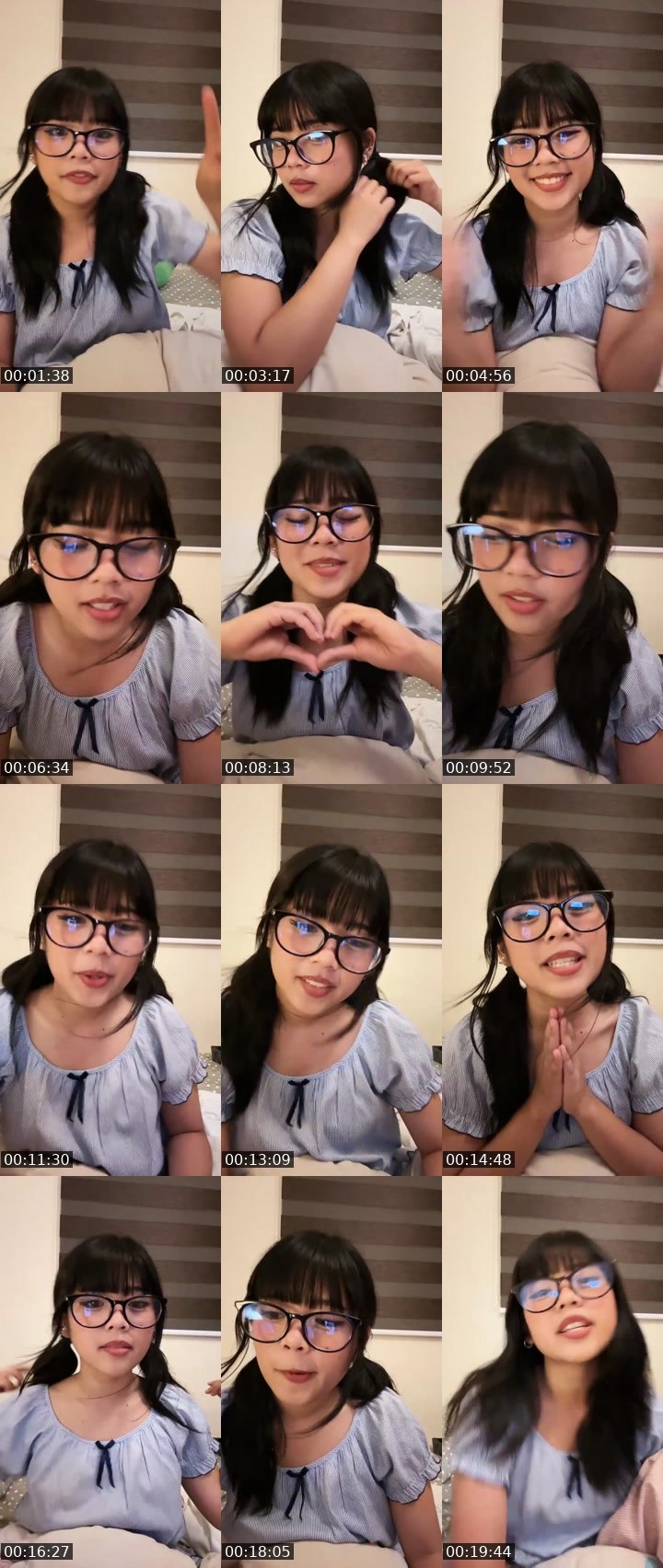 Contact-sheet preview of 👸🏻 Jinx 🧙🏻‍♀️'s Liveme recording