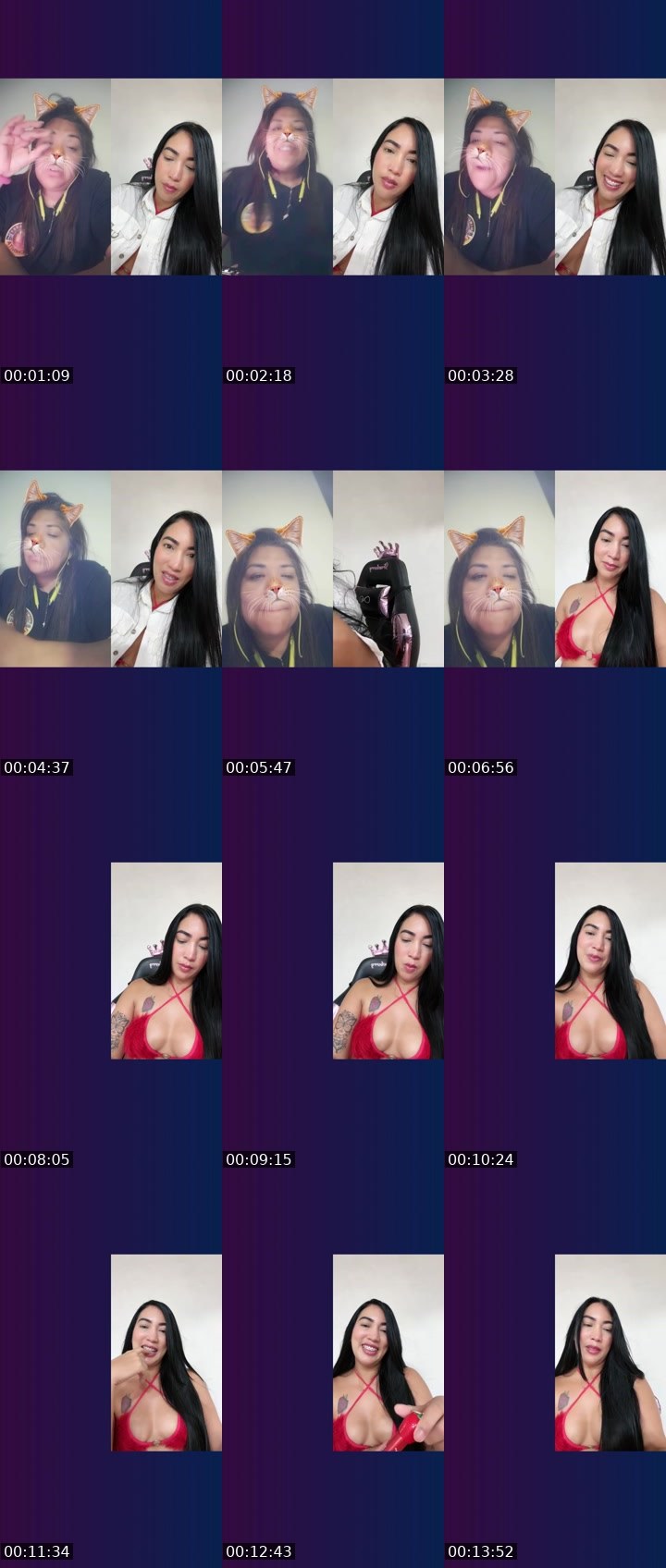 Contact-sheet preview of 🪷🌈⃟ꪜolk♦️'s Liveme recording