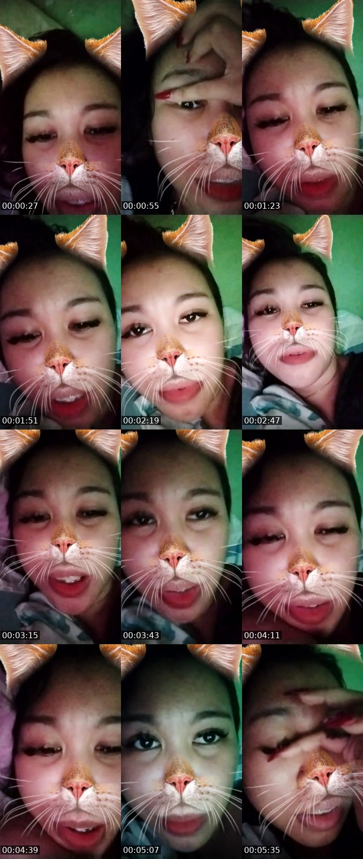 Contact-sheet preview of 👾👸𝒲enxy🍂's Liveme recording