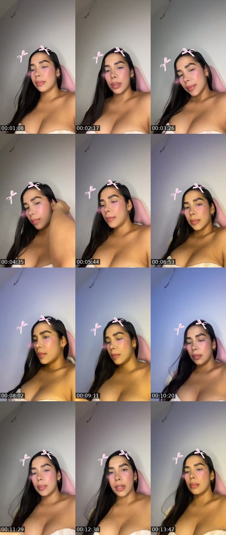 Contact-sheet preview of 👿𝒦 𝒜 𝑅 𝐼🌸's Liveme recording