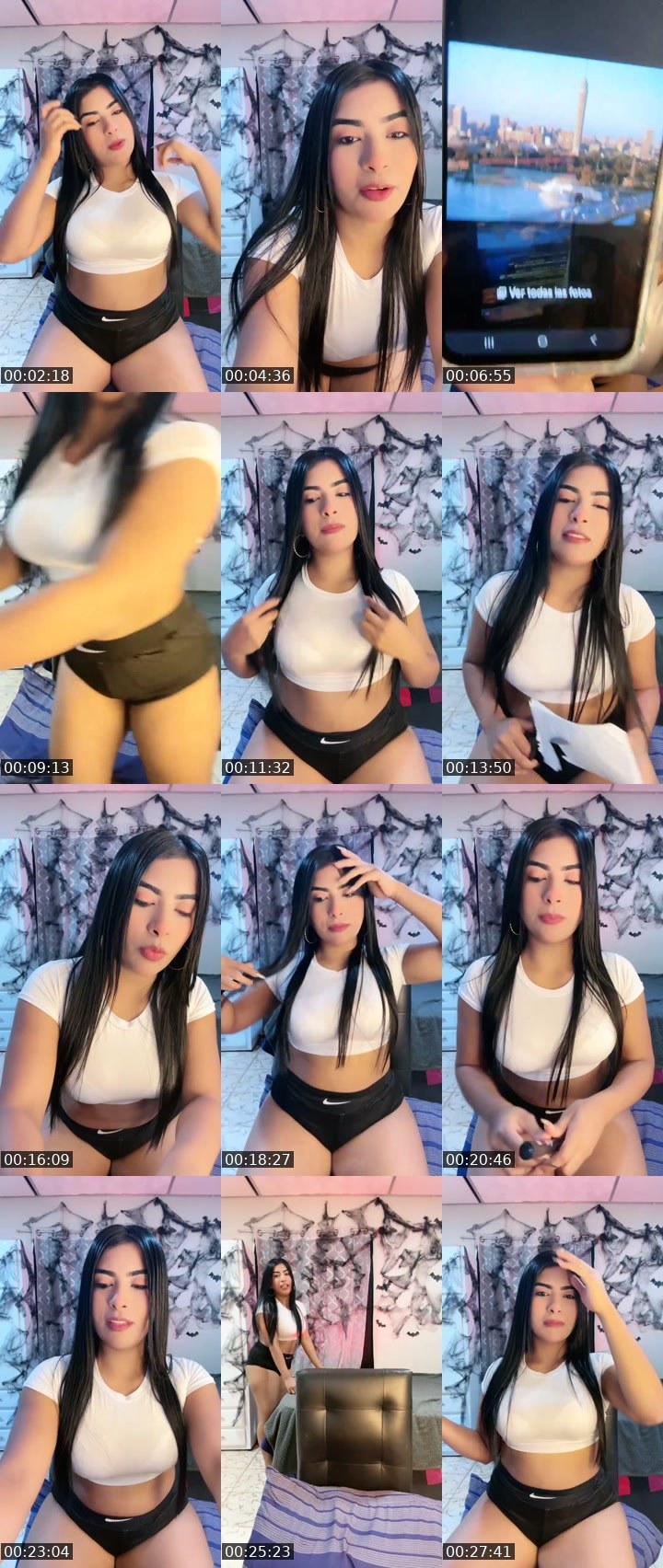 Contact-sheet preview of ☁️Ms. April💯's Liveme recording