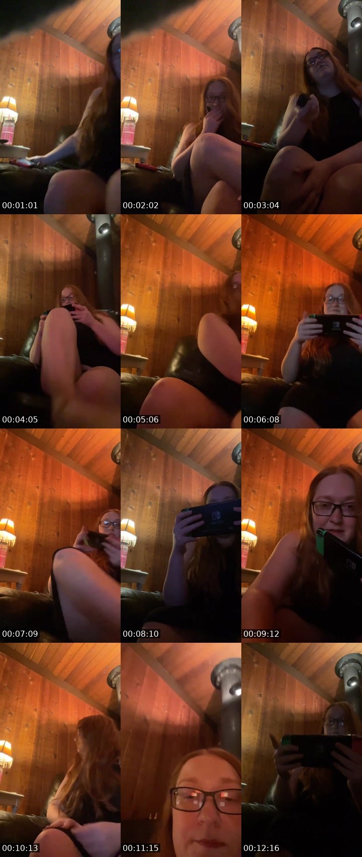 Contact-sheet preview of Redheadredemption007's Liveme recording