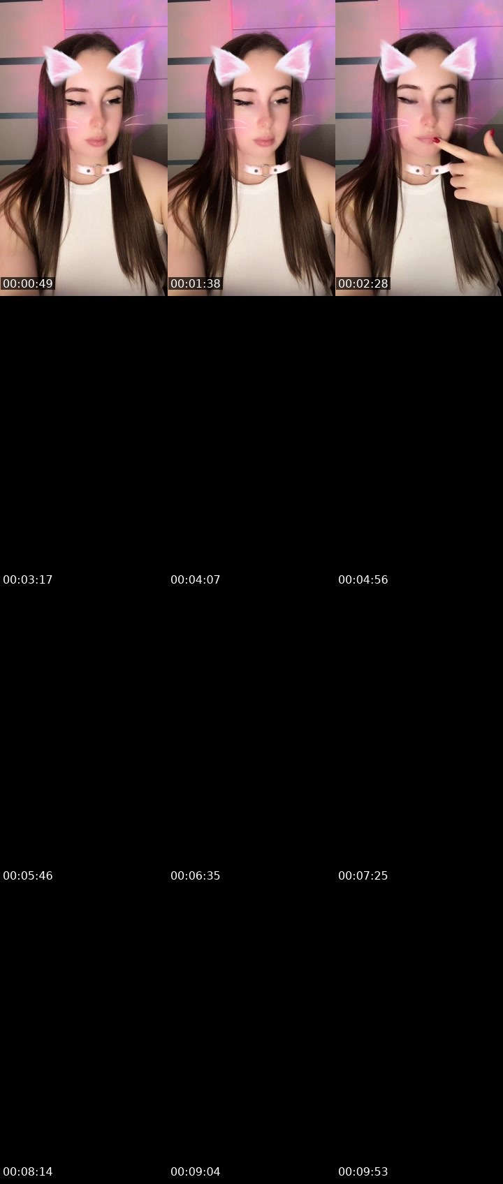 Contact-sheet preview of 𝑀𝐼𝐿𝐴𝑁𝐴♌️'s Liveme recording