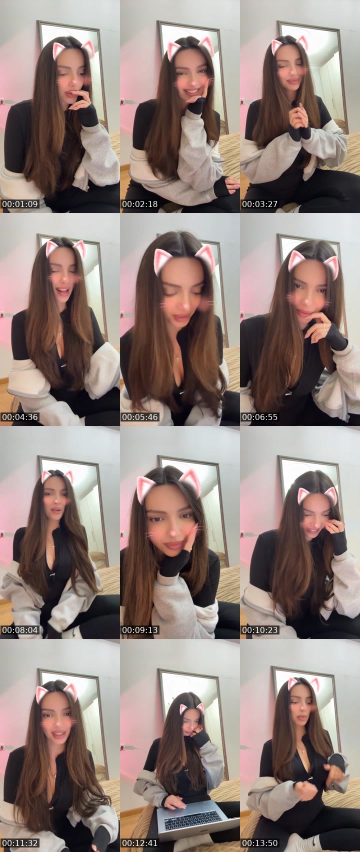 Contact-sheet preview of Jasmine💘's Liveme recording