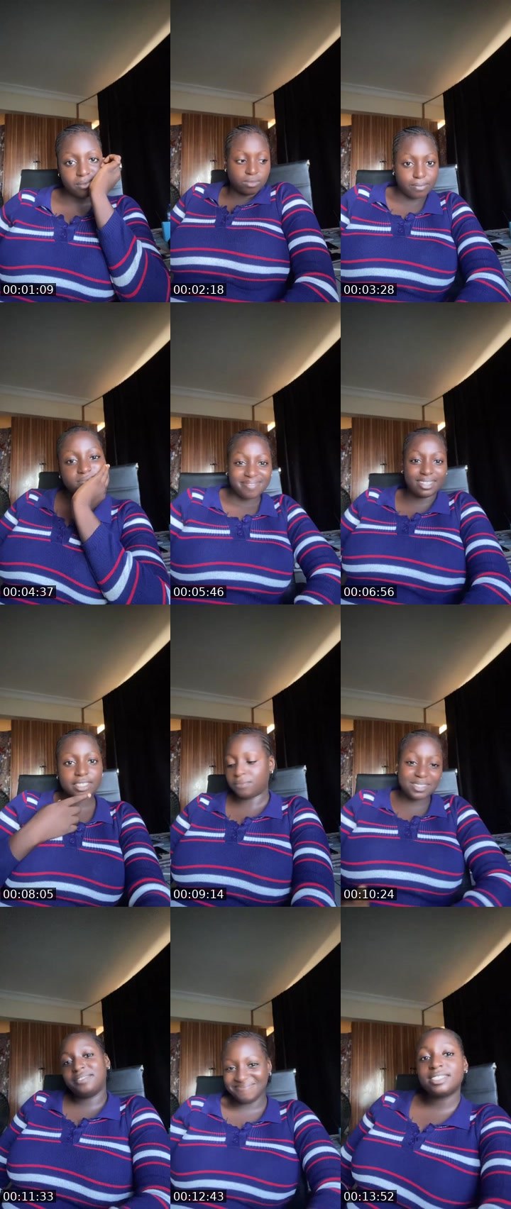 Contact-sheet preview of 🏦AIRQUEEN🥀🪐's Liveme recording