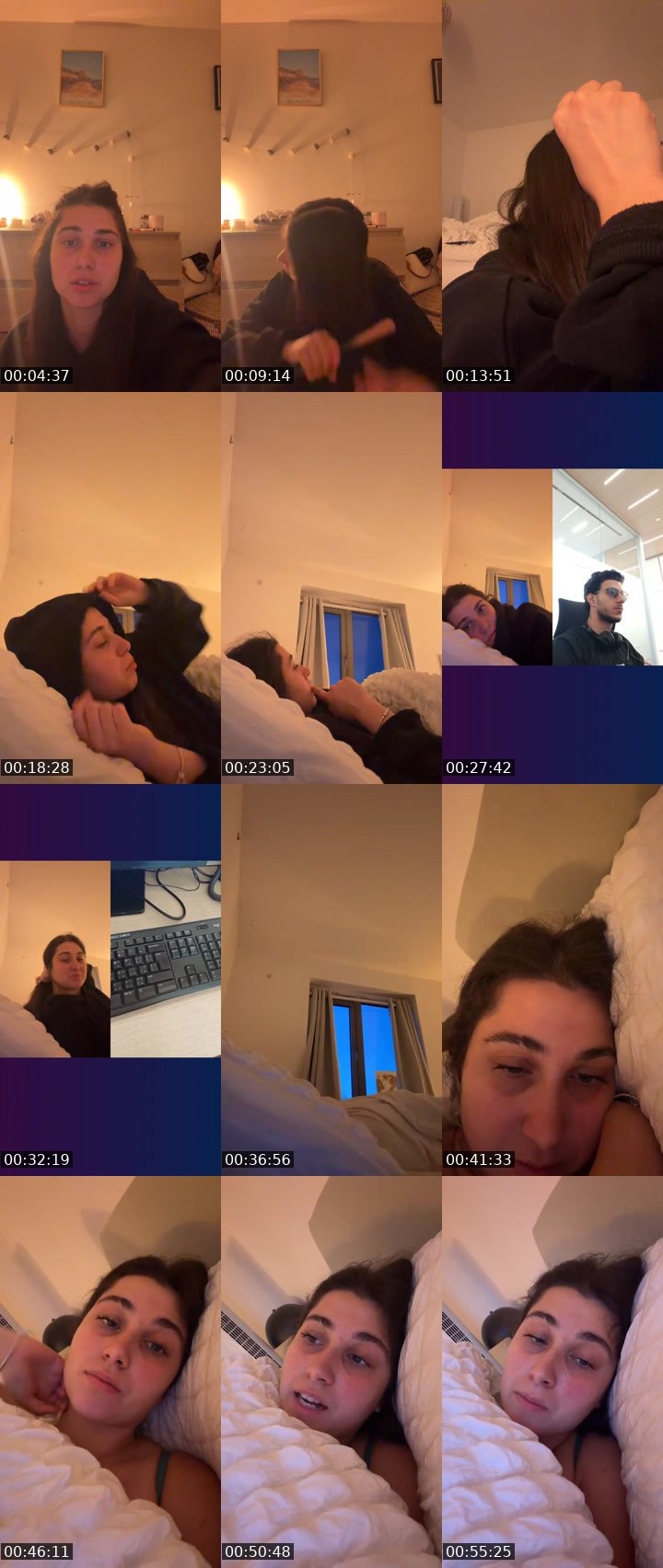 Contact-sheet preview of Heylive-295246454's Liveme recording