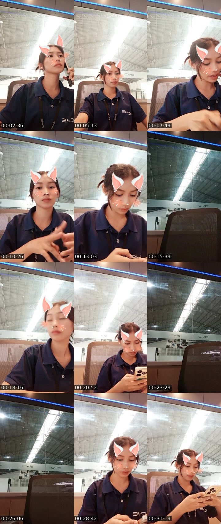 Contact-sheet preview of ♛ ₚₕ Aya ✨'s Liveme recording