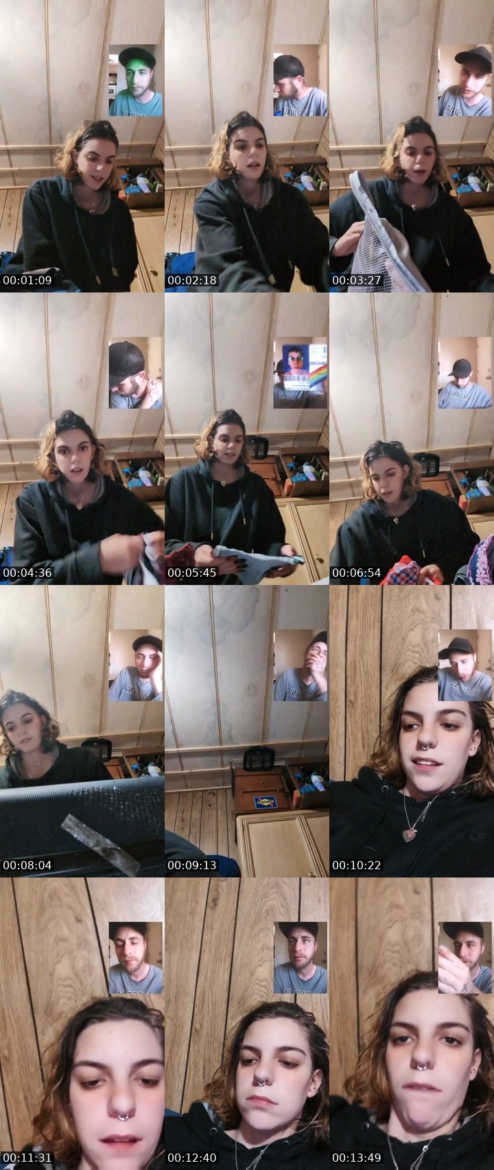 Contact-sheet preview of Dani02112003's Liveme recording