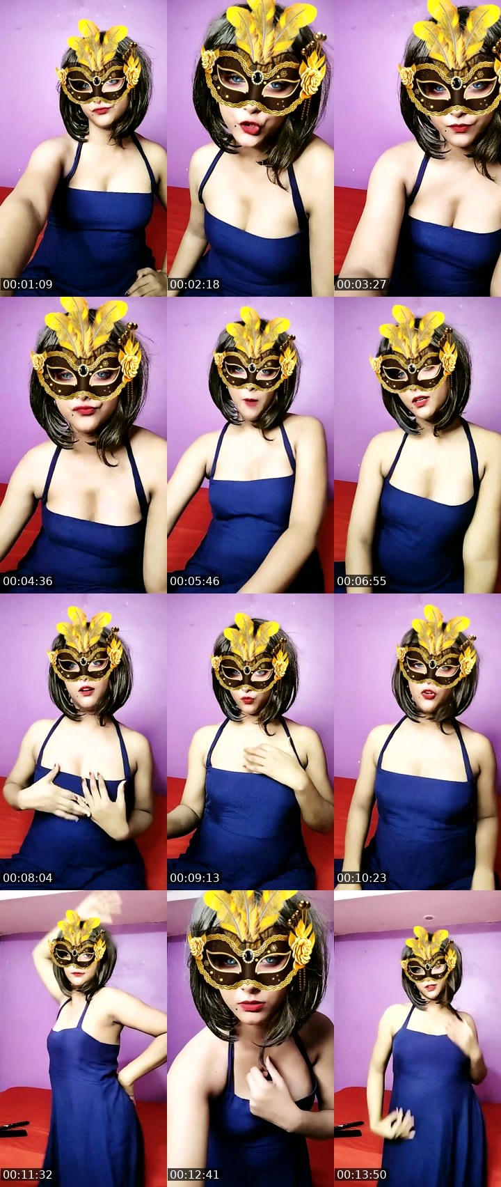 Contact-sheet preview of Naina543543's Liveme recording