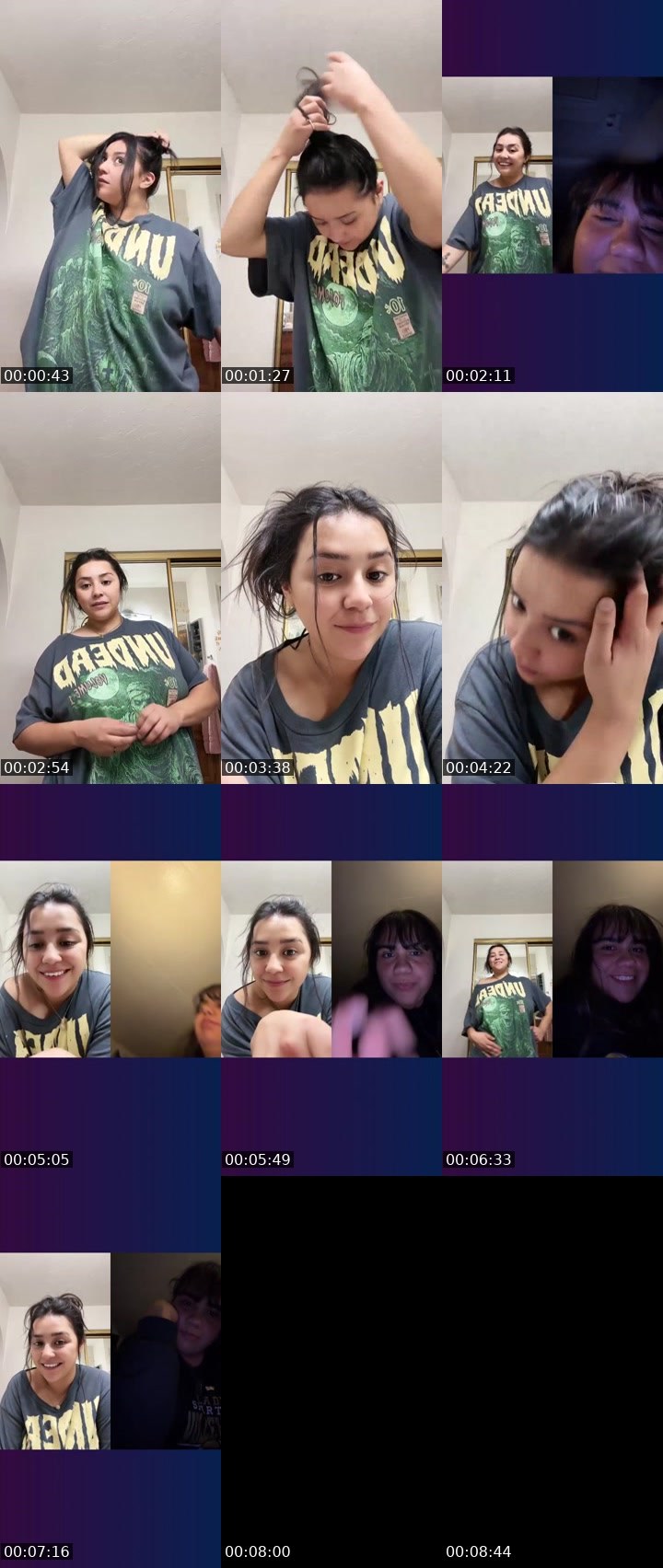 Contact-sheet preview of sammieforreaaalll+LMJ's Liveme recording
