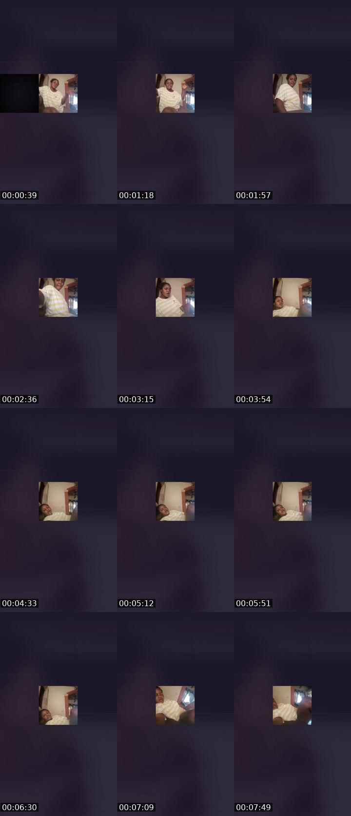 Contact-sheet preview of hipstar's Liveme recording