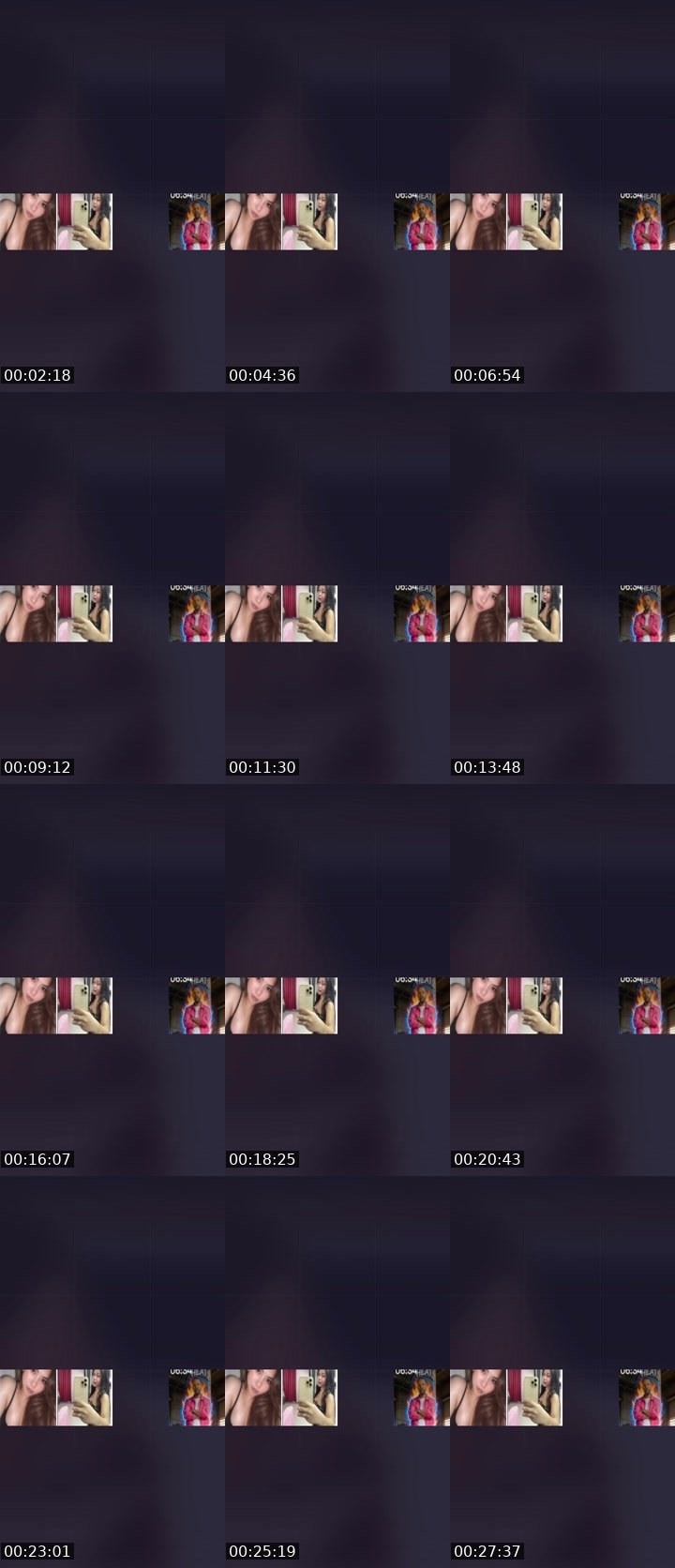 Contact-sheet preview of 🌶️🦄Alara👸's Liveme recording