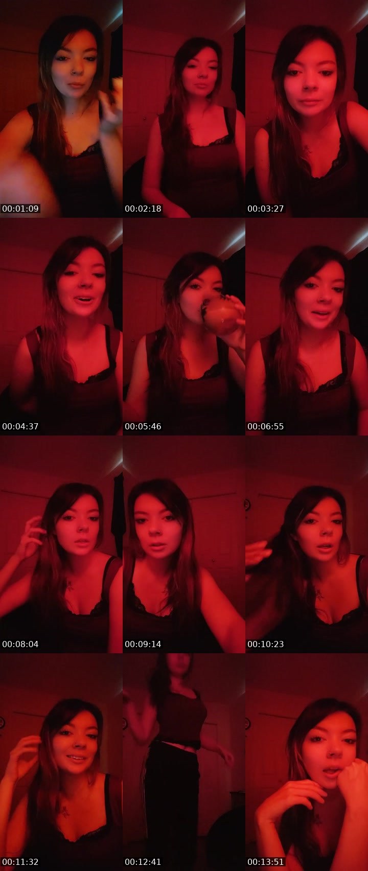 Contact-sheet preview of Nadalie Sinclair's Liveme recording