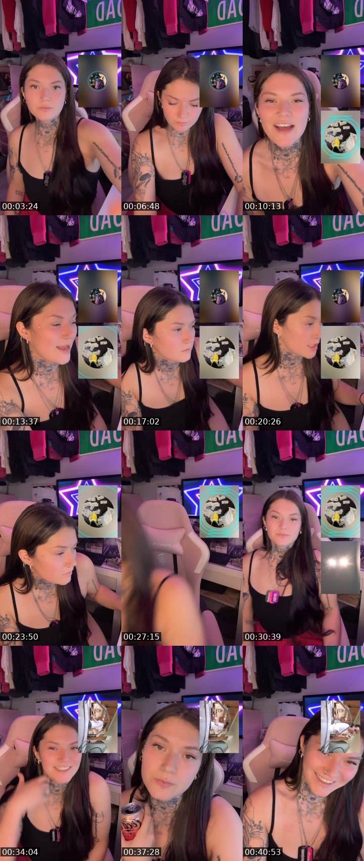 Contact-sheet preview of ✧ርᎧᗰᗴT🤍༞'s Liveme recording