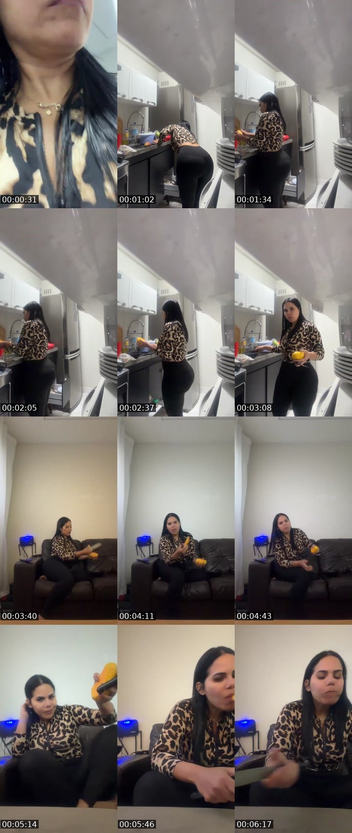 Contact-sheet preview of Helena-1832's Liveme recording