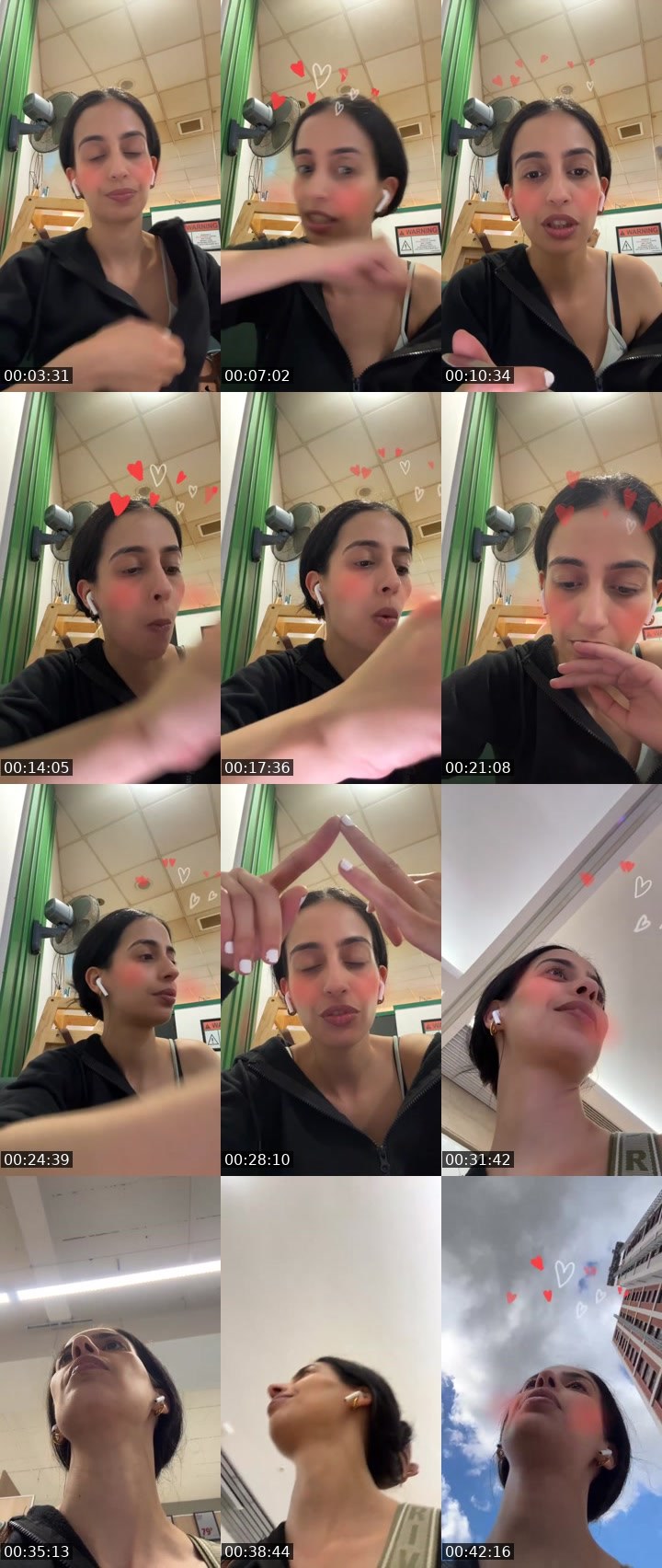 Contact-sheet preview of 𝐌𝐘𝐒𝐓𝐄𝐑𝐘 🐝's Liveme recording