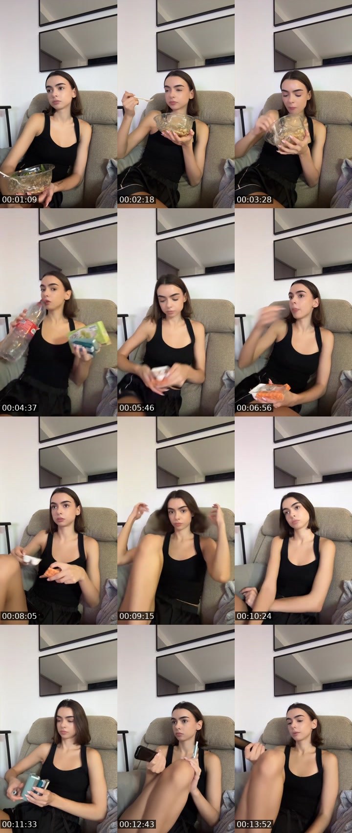 Contact-sheet preview of Maryangel🤍🥥's Liveme recording