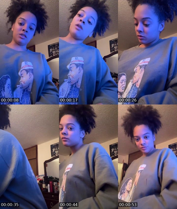 Contact-sheet preview of Blameobject's Liveme recording