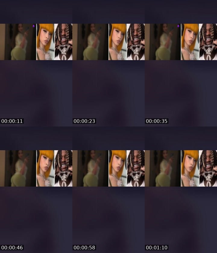 Contact-sheet preview of 🤍MightyWoman✝️'s Liveme recording